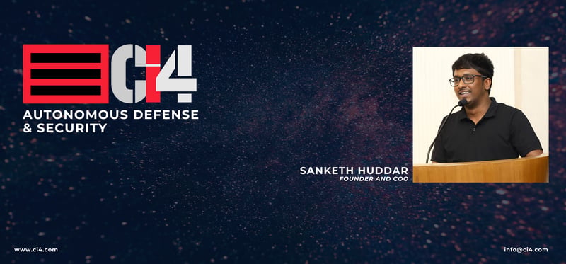 Founder of Ci4, Sanketh Huddar