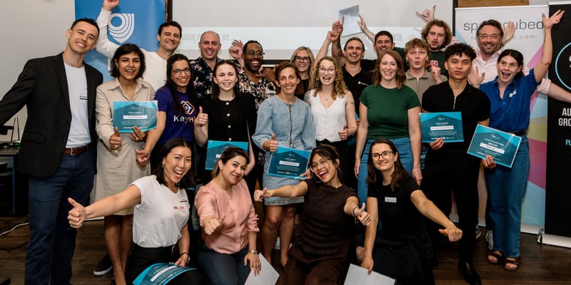 City of Perth Pre-Accelerator program cohort, run by Plus Eight