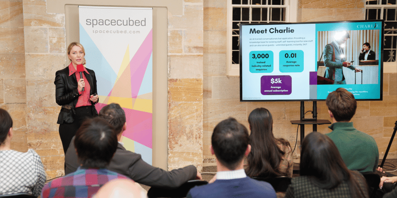 Visionary startups showcase their businesses across Australia at our Plus Eight Pre-Accelerator Pitch Night