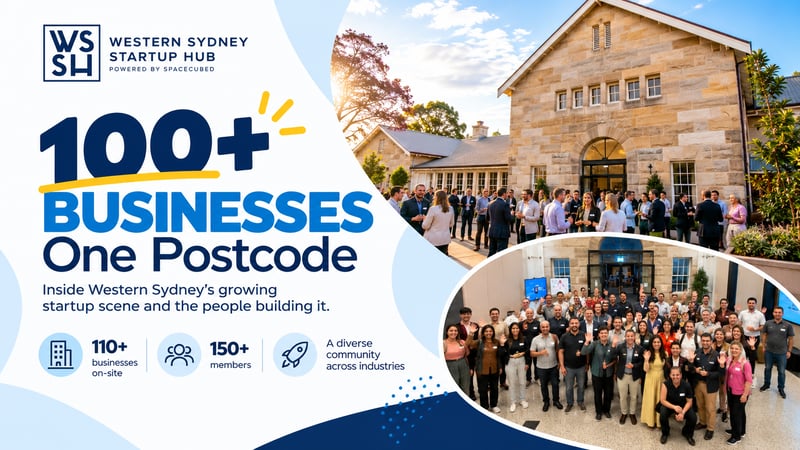 100+ businesses at Western Sydney Startup Hub