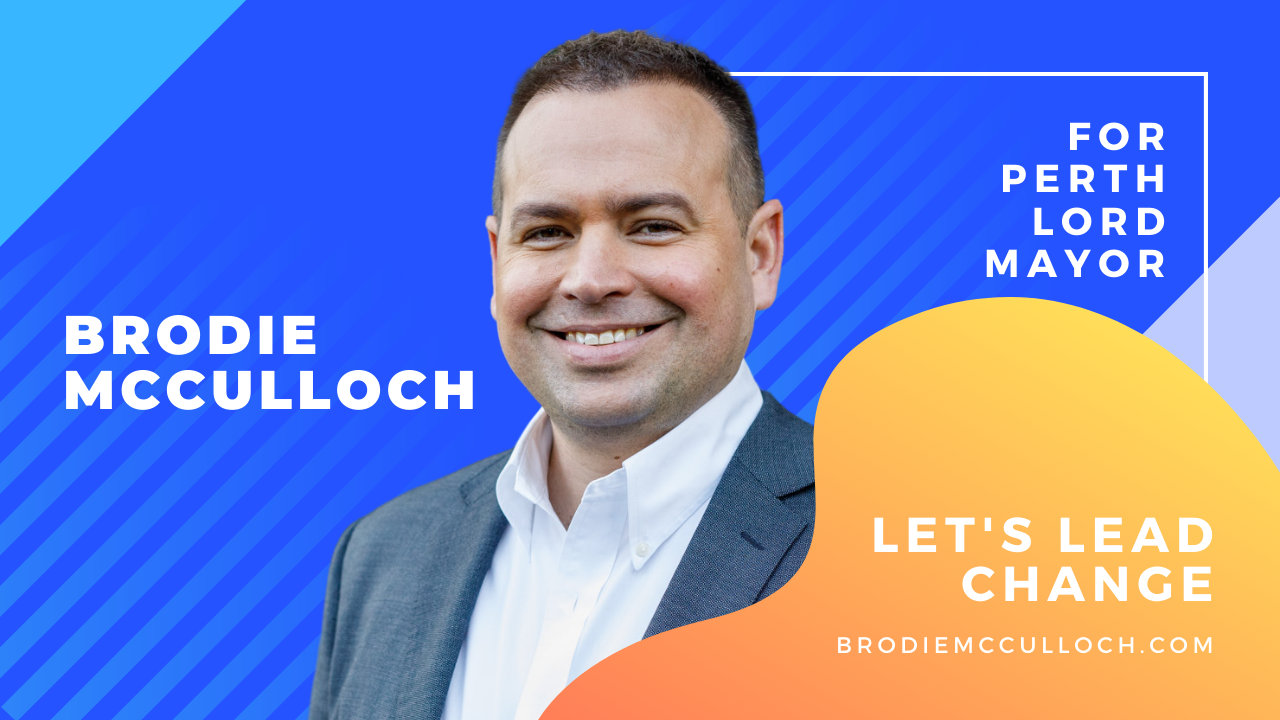 Spacecubed Founder, Brodie McCulloch announces candidacy for Perth Lord Mayor